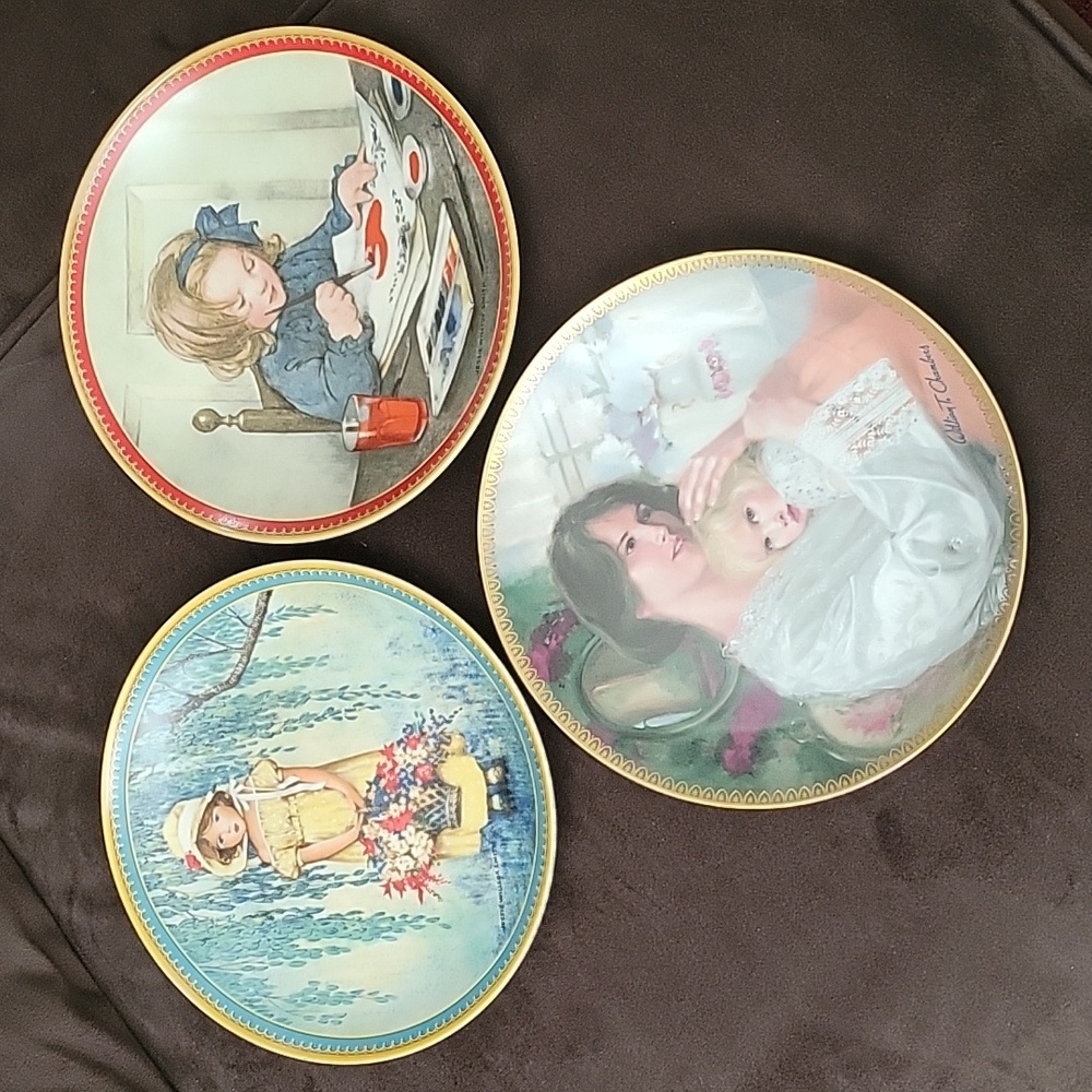 Gorgeous Collectors Plates - Picture 1 of 7